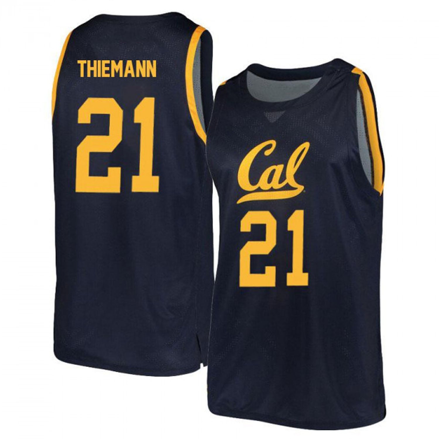Lars Thiemann California Golden Bears 21 Jersey