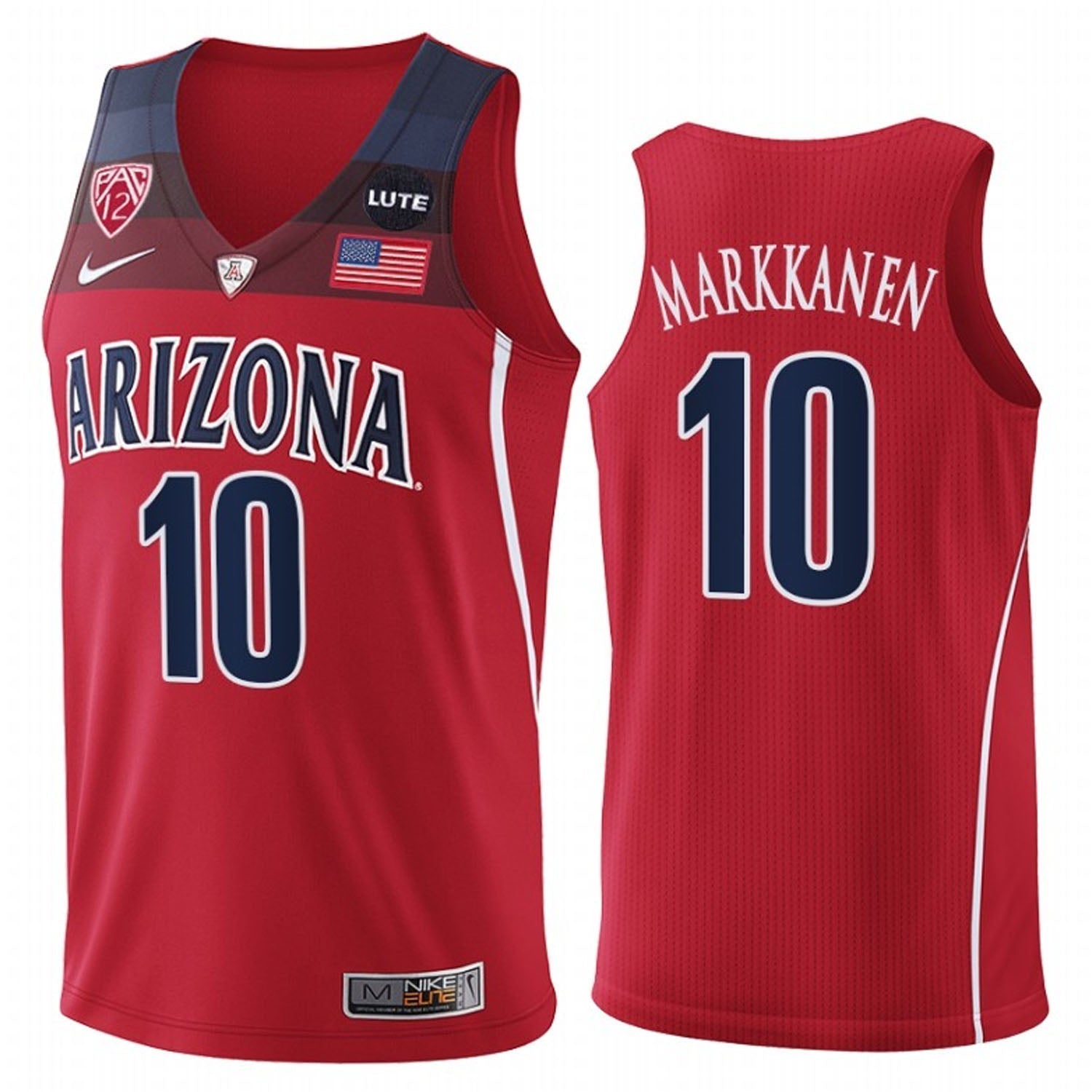 Lauri Markkanen Arizona Wildcats 10 Jersey