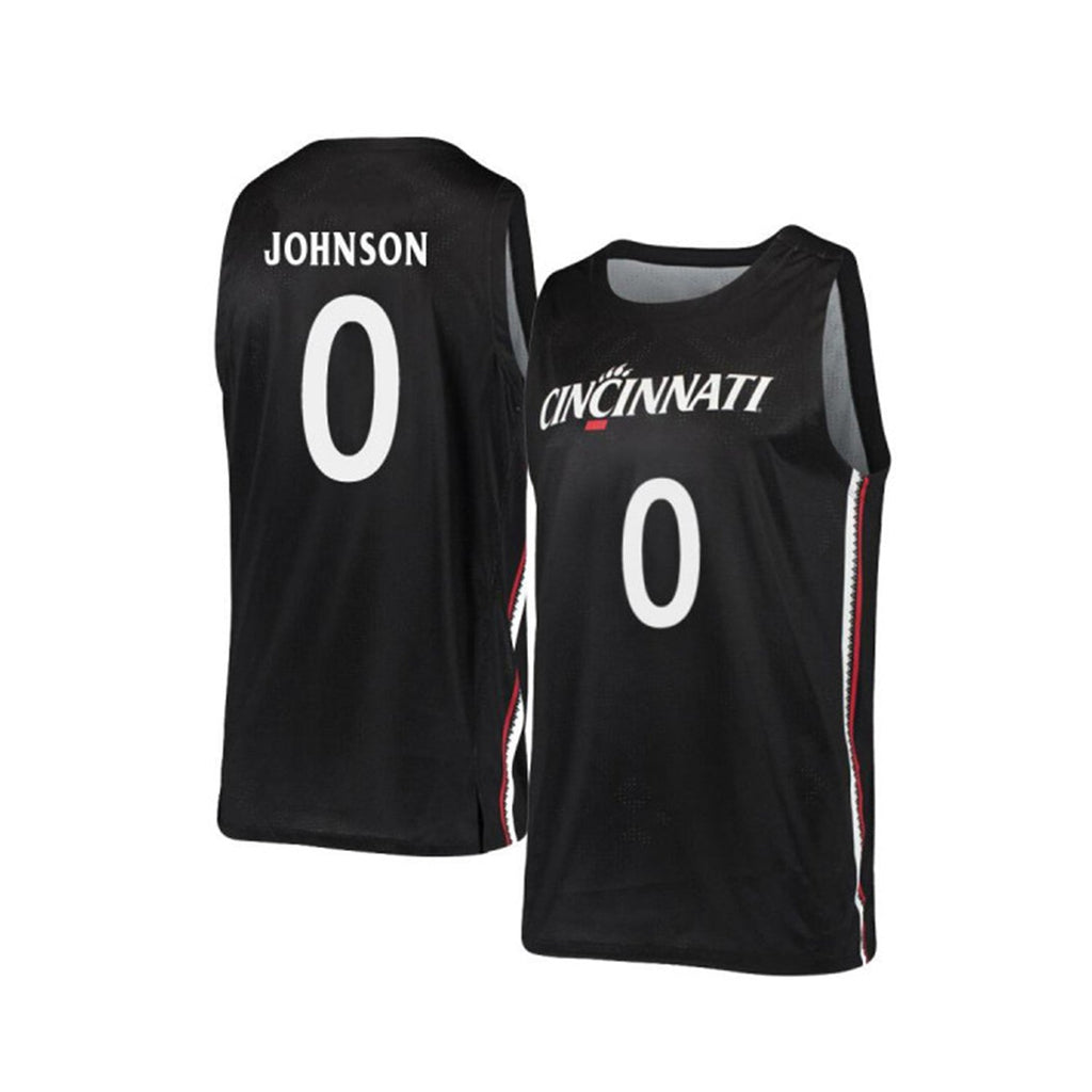 Logan Johnson Cincinnati Bearcats 0 Jersey