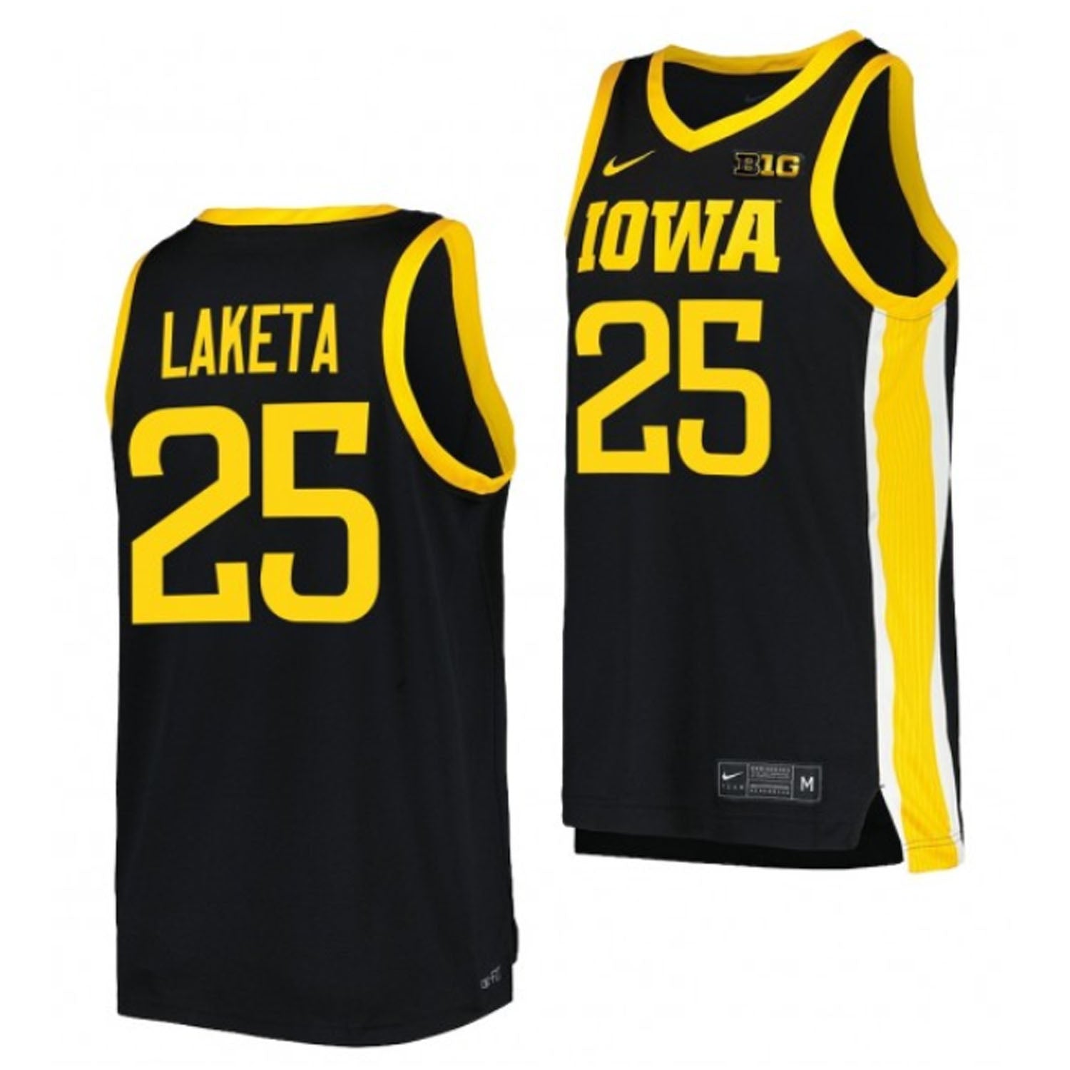 Luc Laketa Iowa Hawkeyes 25 Jersey