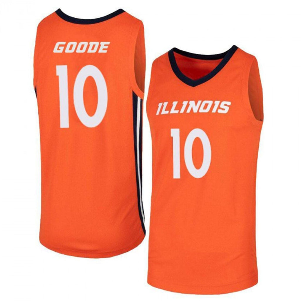 Luke Goode Illinois Fighting Illini 10 Jersey