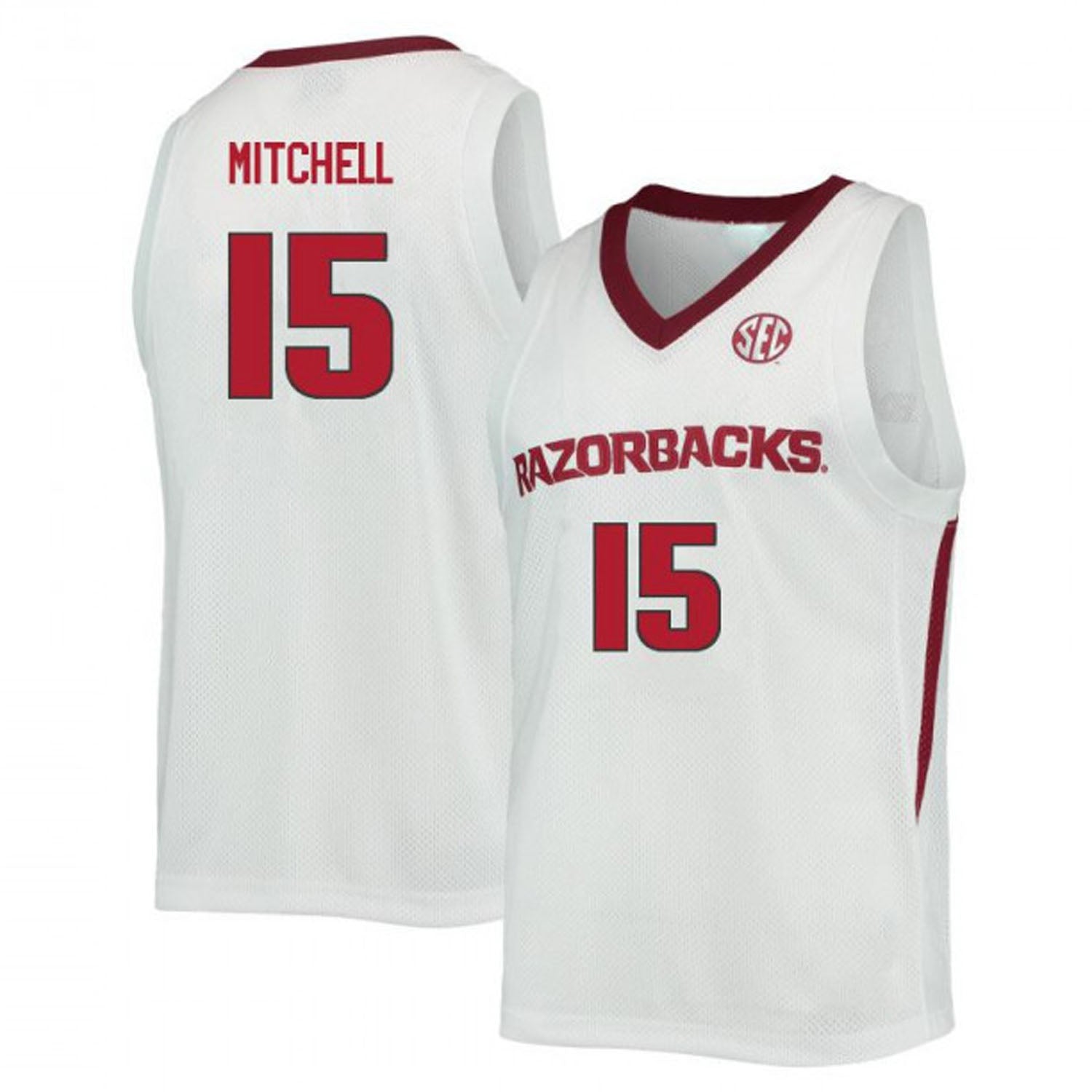 Makhi Mitchell Arkansas Razorbacks 15 Jersey