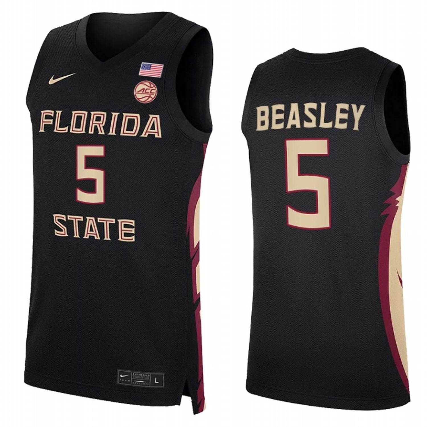 Malik Beasley Florida State Seminoles 5 Jersey