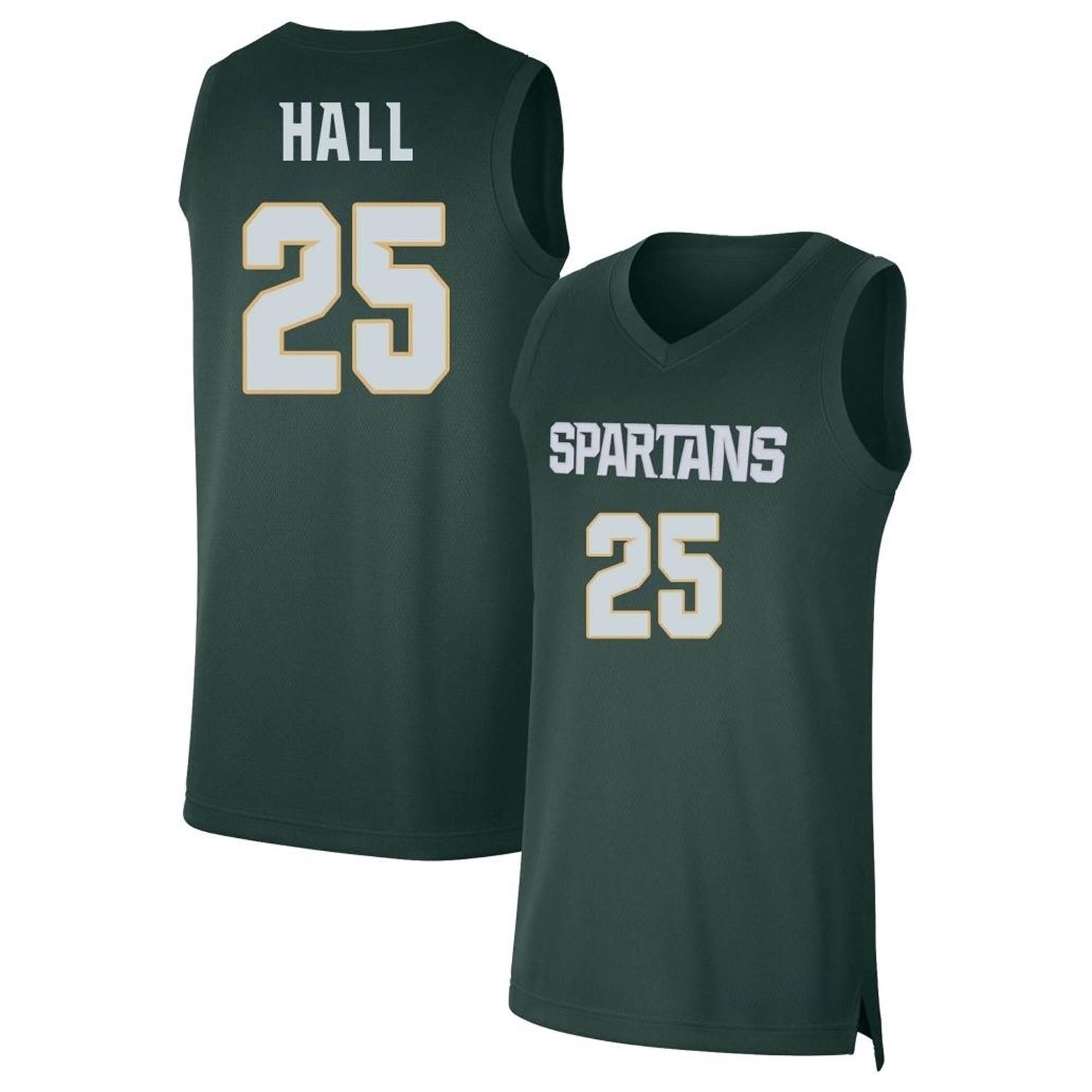 Malik Hall Michigan State Spartans 25 Jersey