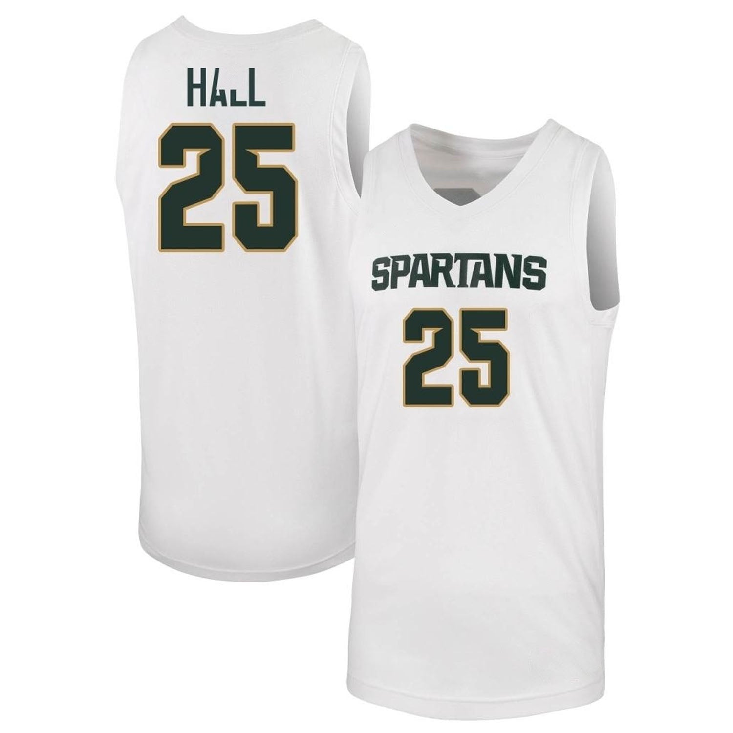 Malik Hall Michigan State Spartans 25 Jersey
