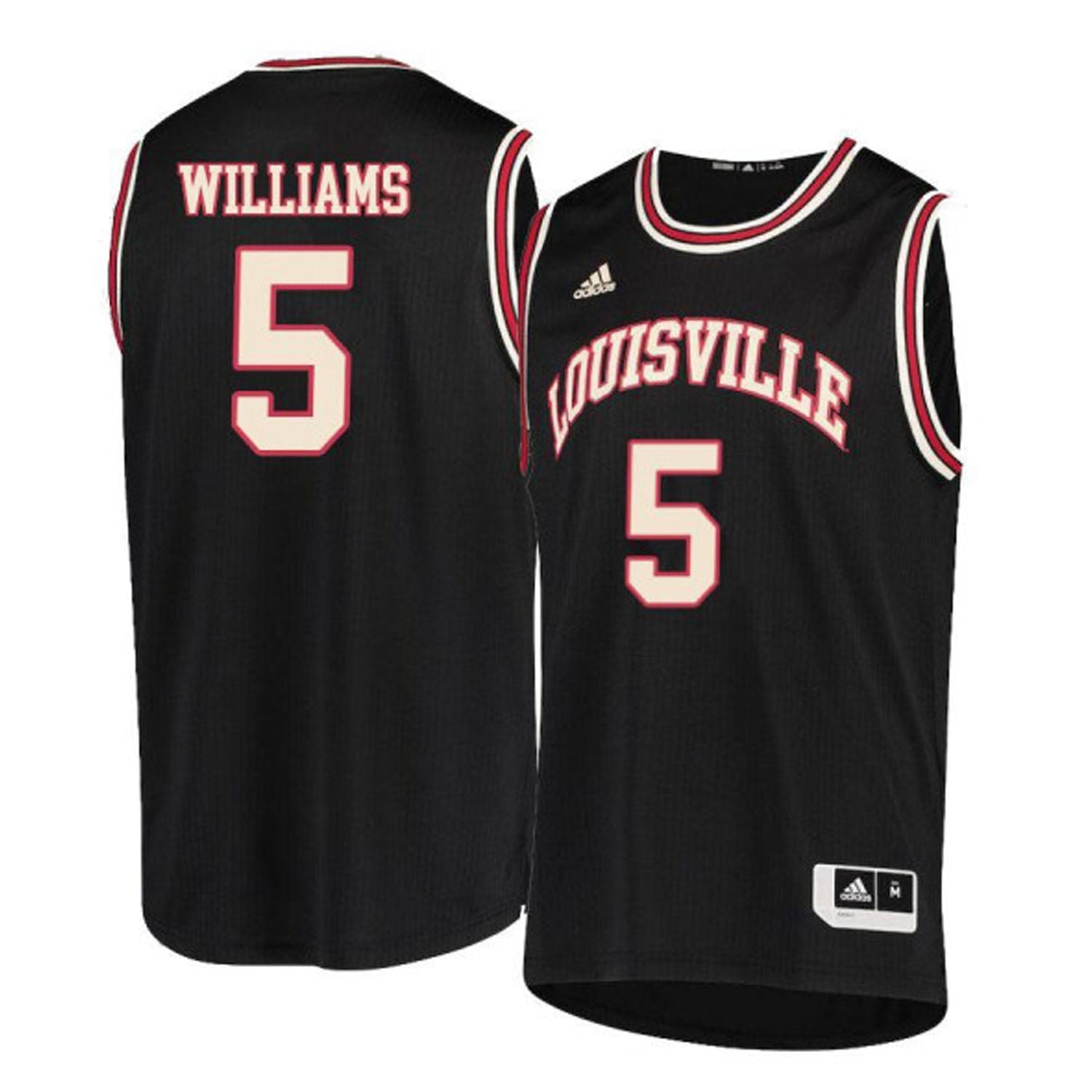 Malik Williams Louisville Cardinals 5 Jersey