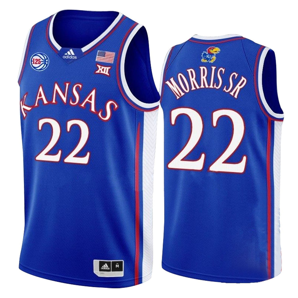 Marcus Morris Sr. Kansas Jayhawks 22 Jersey