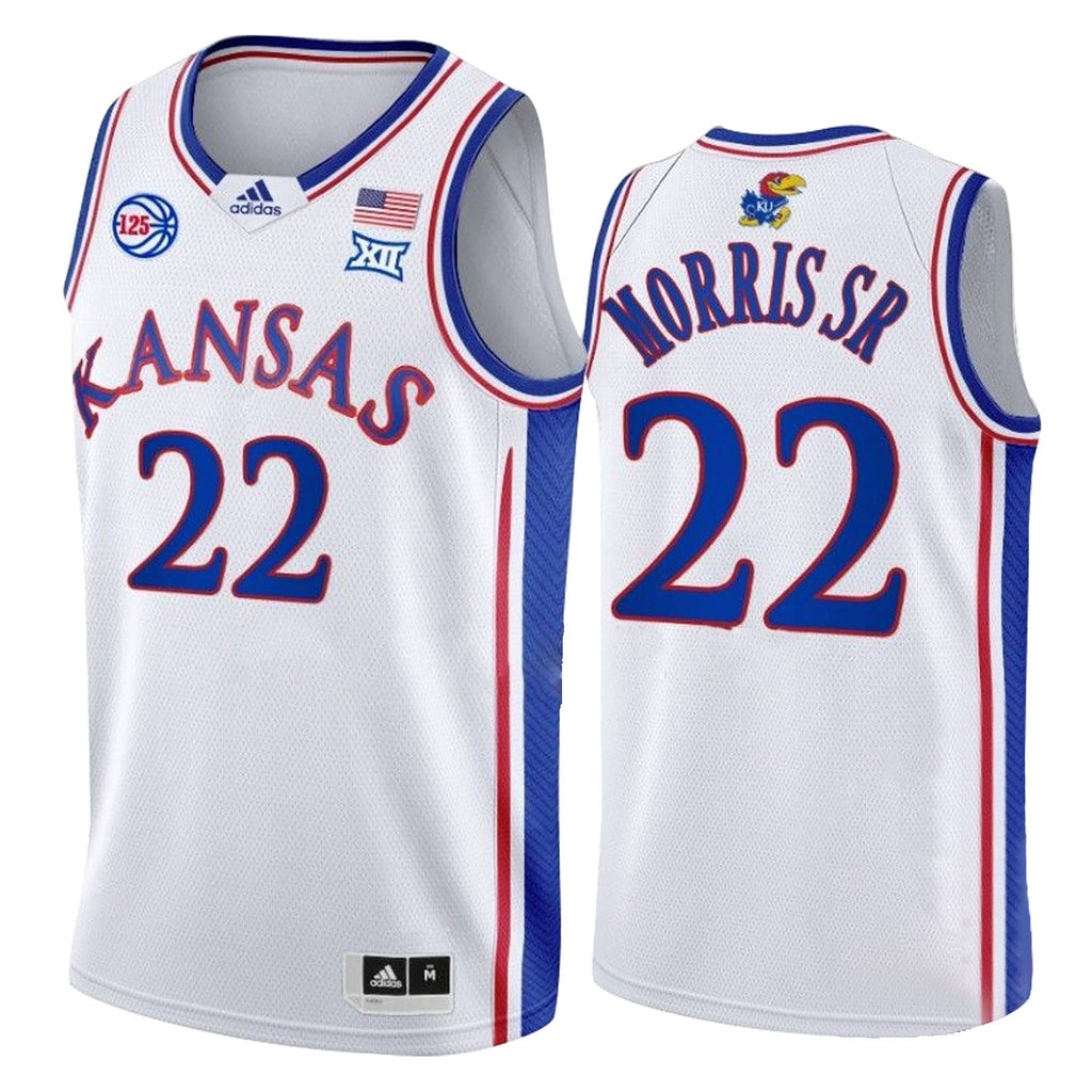 Marcus Morris Sr. Kansas Jayhawks 22 Jersey