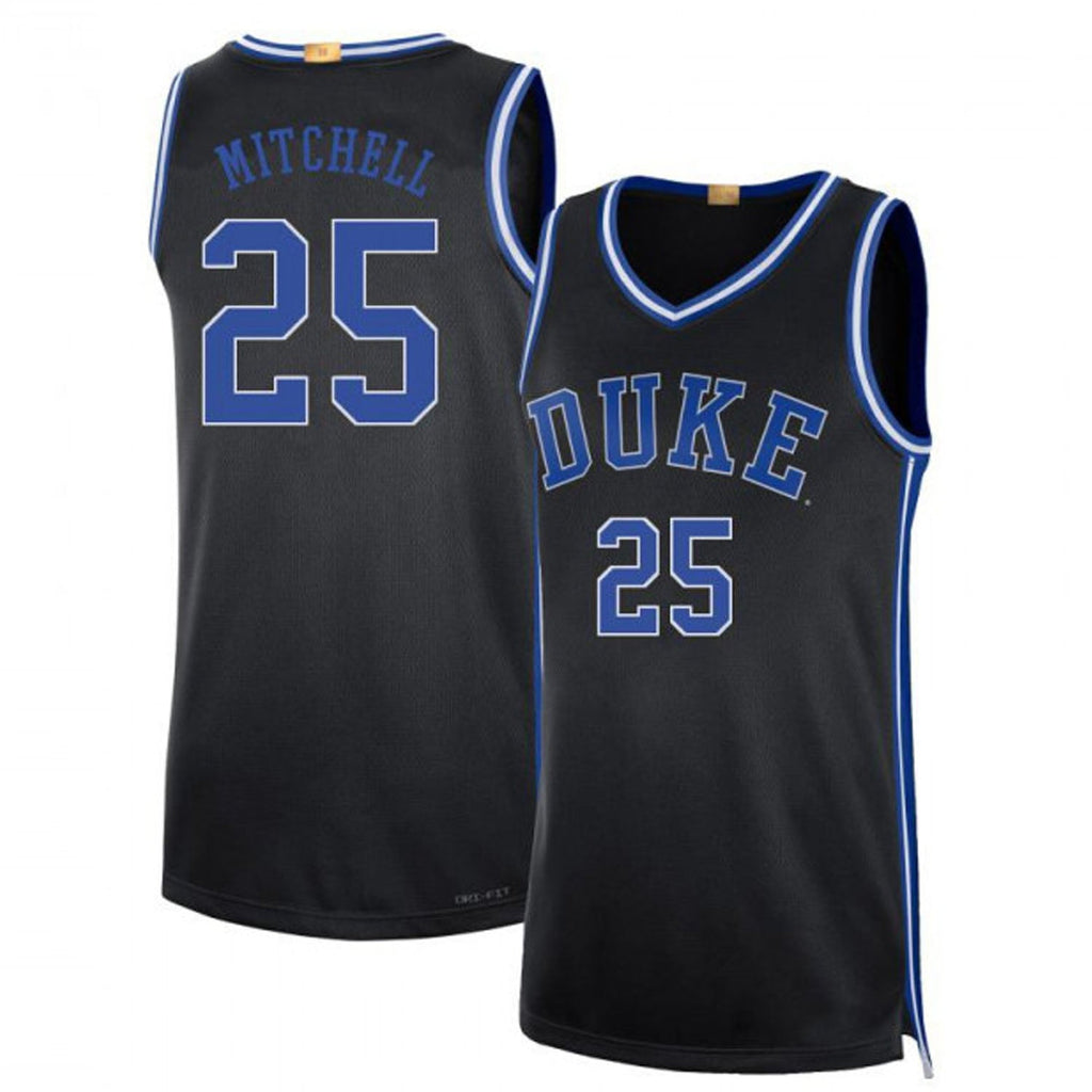Mark Mitchell Duke Blue Devils 25 Jersey