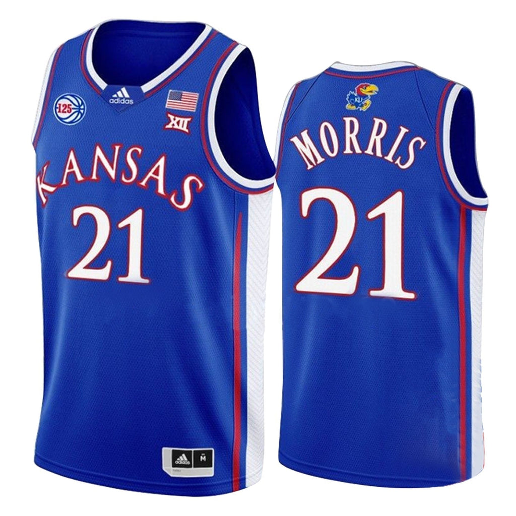 Markieff Morris Kansas Jayhawks 21 Jersey