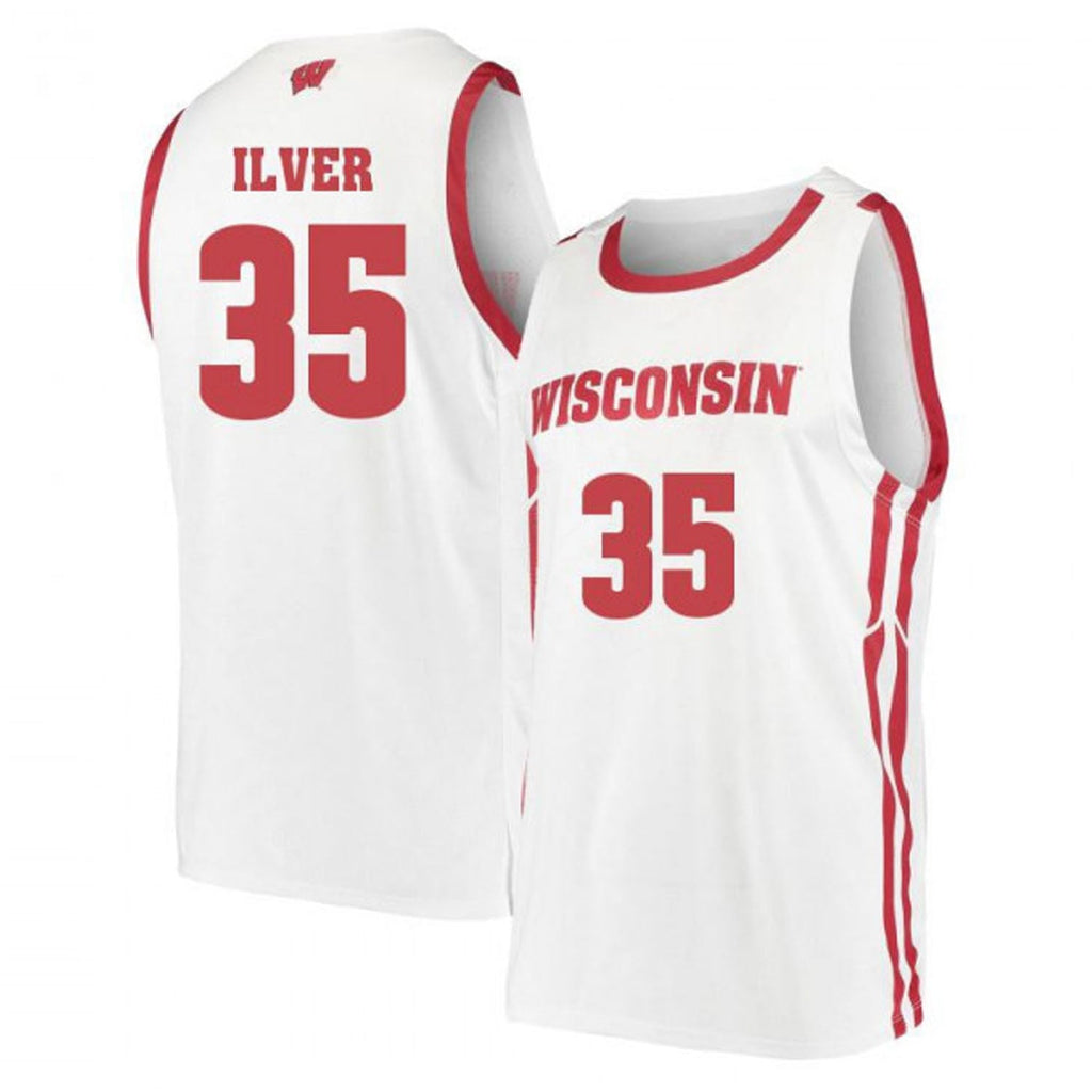 Markus Ilver Wisconsin Badgers 35 Jersey