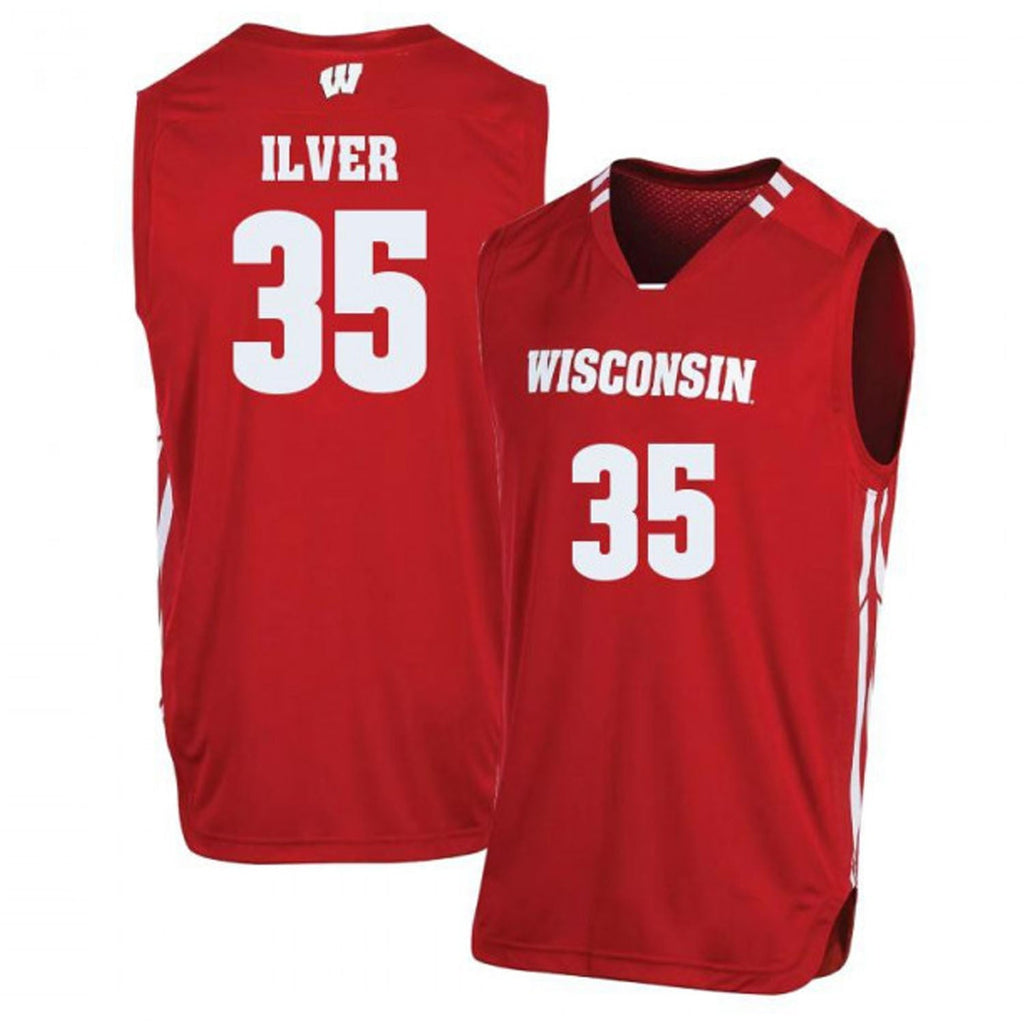 Markus Ilver Wisconsin Badgers 35 Jersey