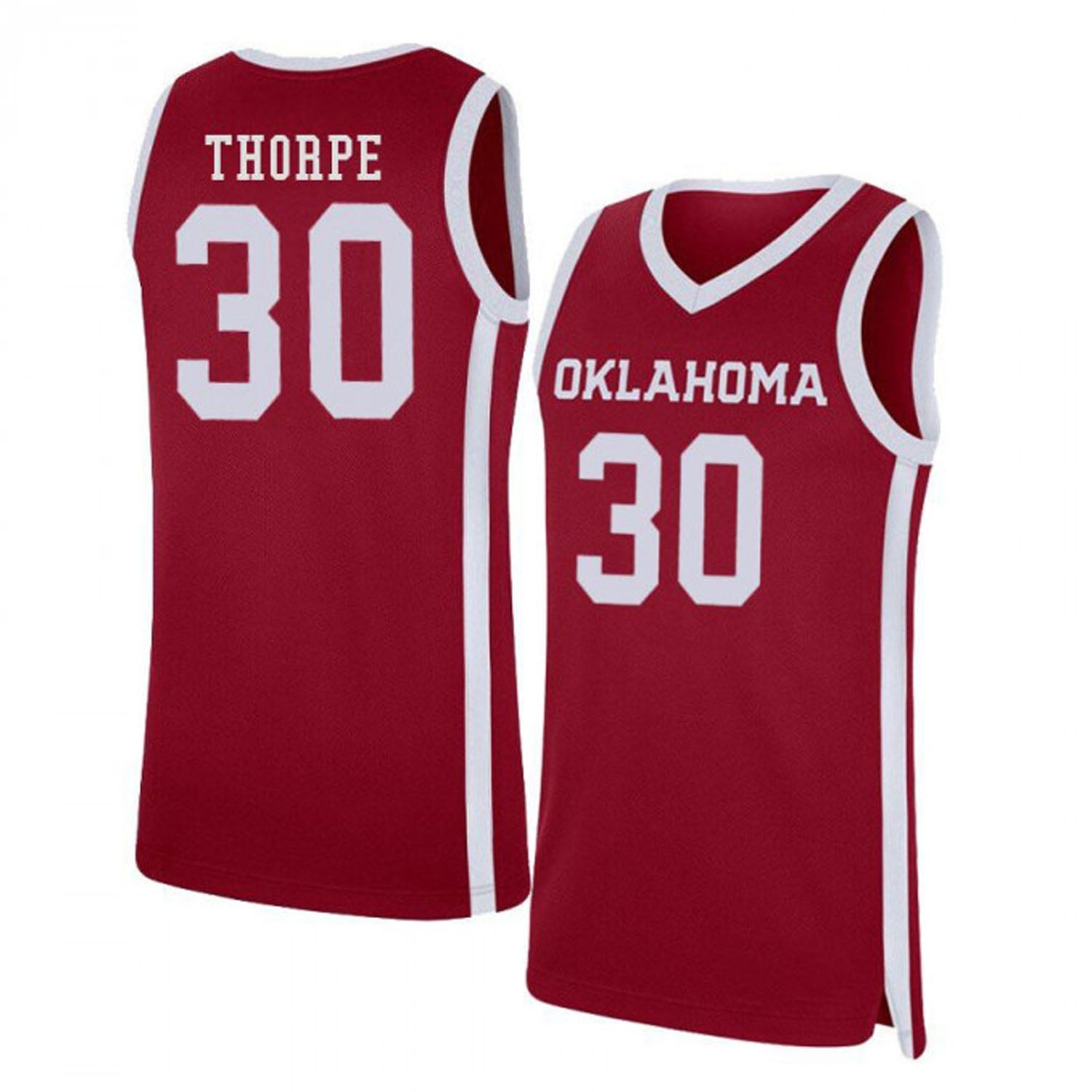 Marshall Thorpe Oklahoma Sooners 30 Jersey