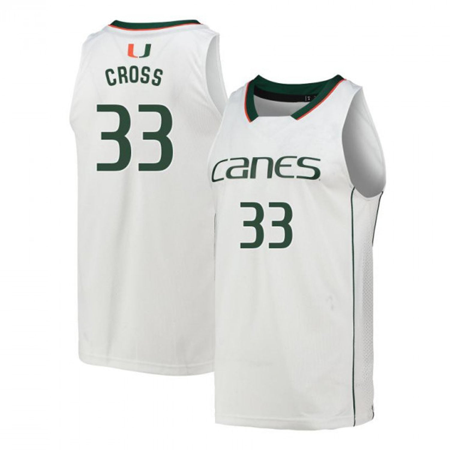Matt Cross Miami Hurricanes 33 Jersey