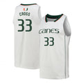 Matt Cross Miami Hurricanes 33 Jersey