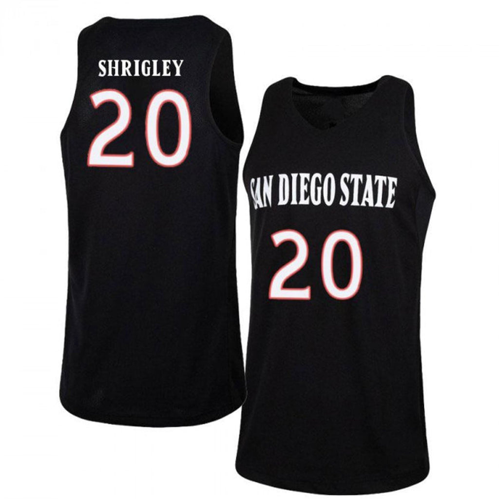 Matt Shrigley San Diego State Aztecs 20 Jersey