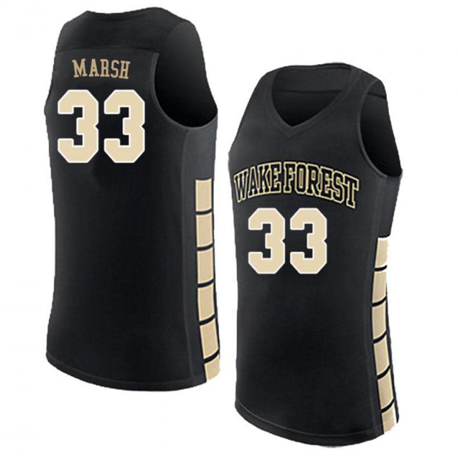 Matthew Marsh Wake Forest Demon Deacons 33 Jersey