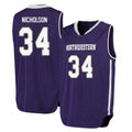 Matthew Nicholson Northwestern Wildcats 34 Jersey