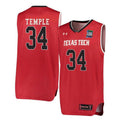 Matthew Temple Texas Tech Red Raiders 34 Jersey