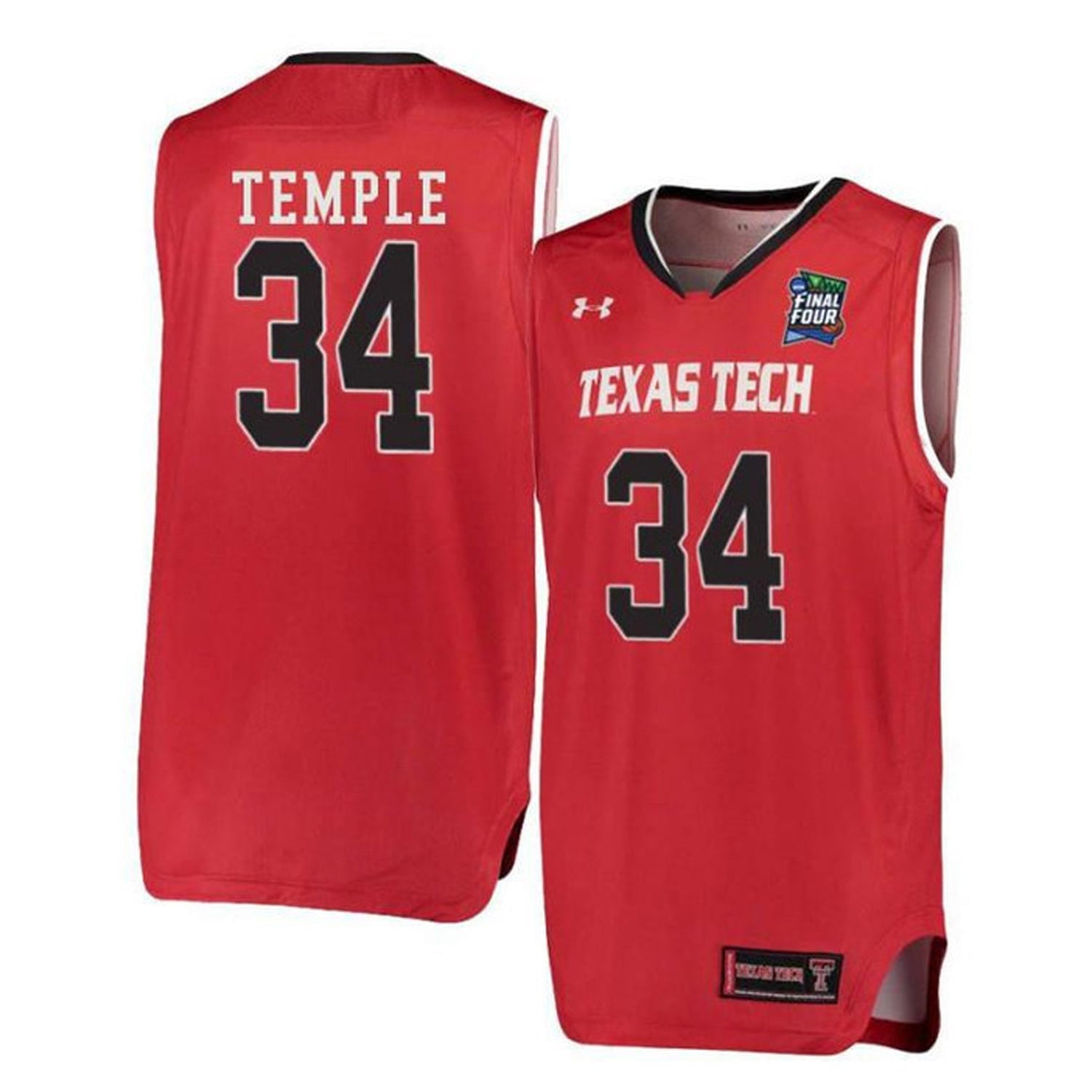 Matthew Temple Texas Tech Red Raiders 34 Jersey