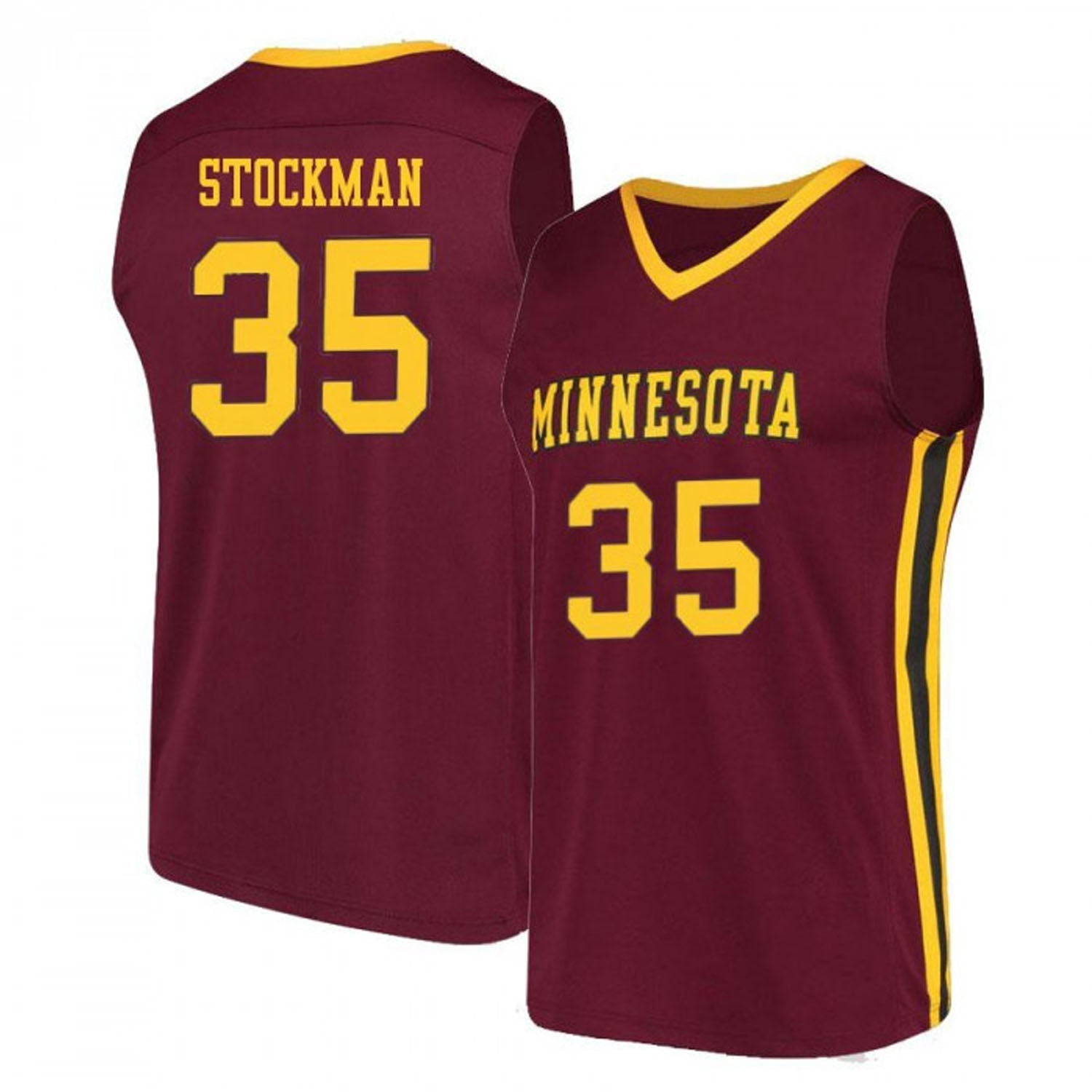 Matz Stockman Minnesota Golden Gophers 35 Jersey
