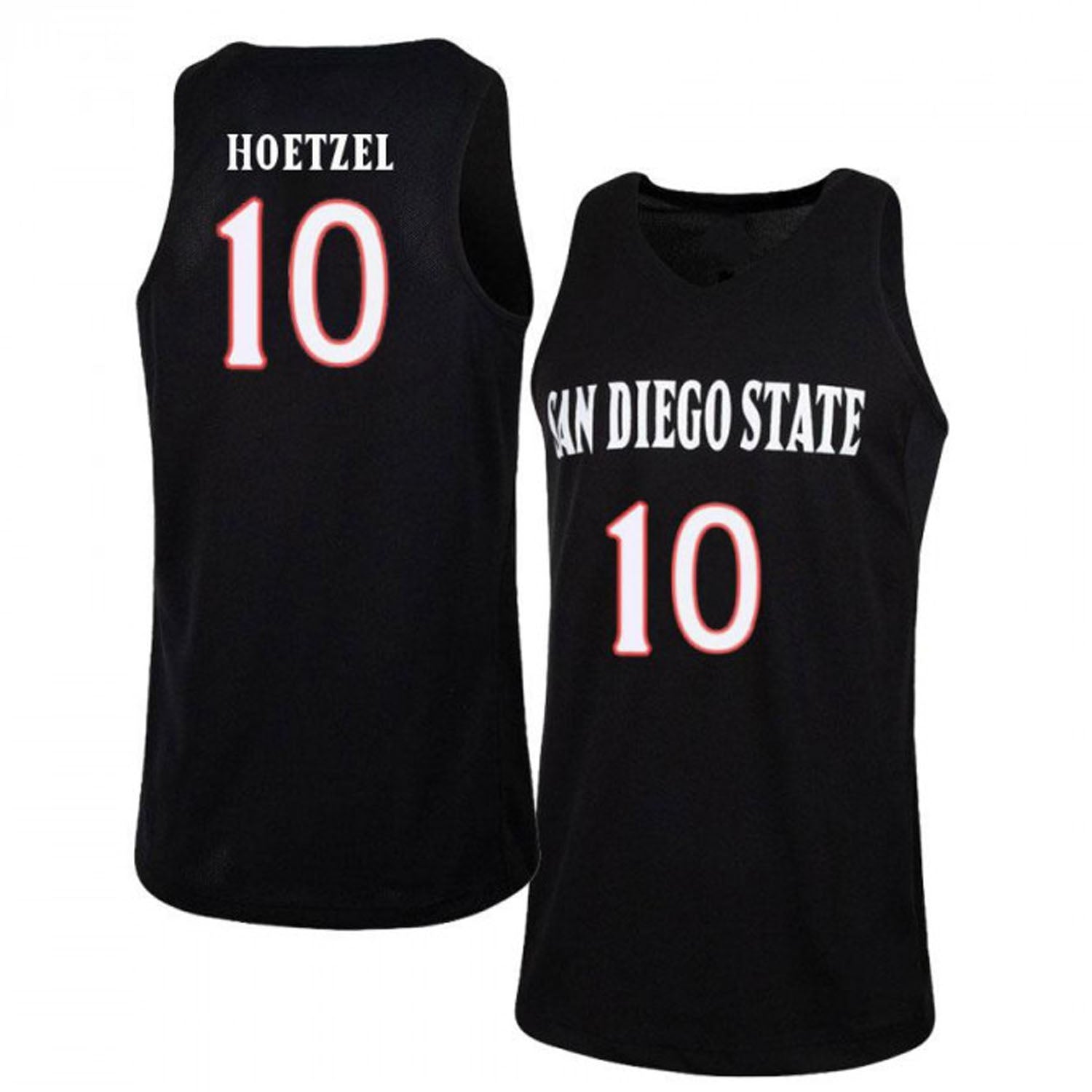 Max Hoetzel San Diego State Aztecs 10 Jersey