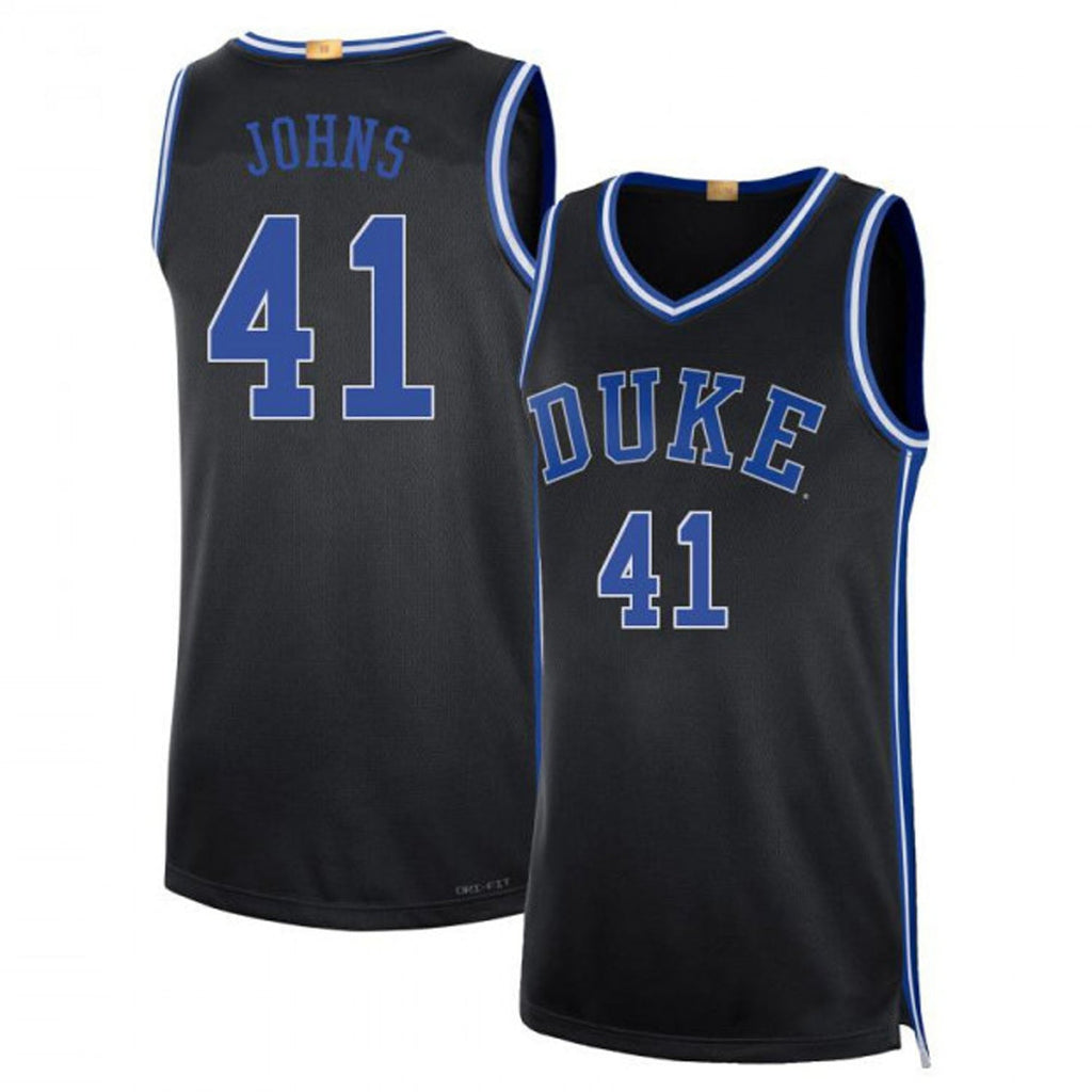 Max Johns Duke Blue Devils 41 Jersey
