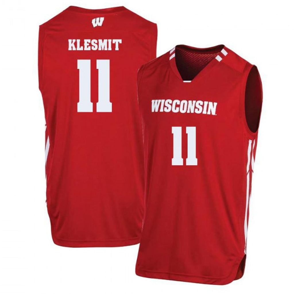 Max Klesmit Wisconsin Badgers 11 Jersey
