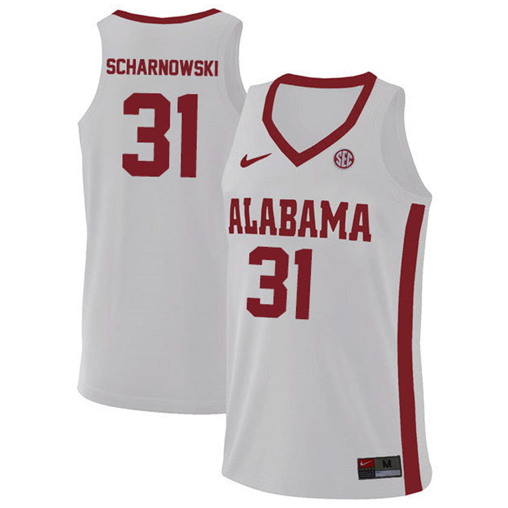 Max Scharnowski Alabama Crimson Tide 31 Jersey