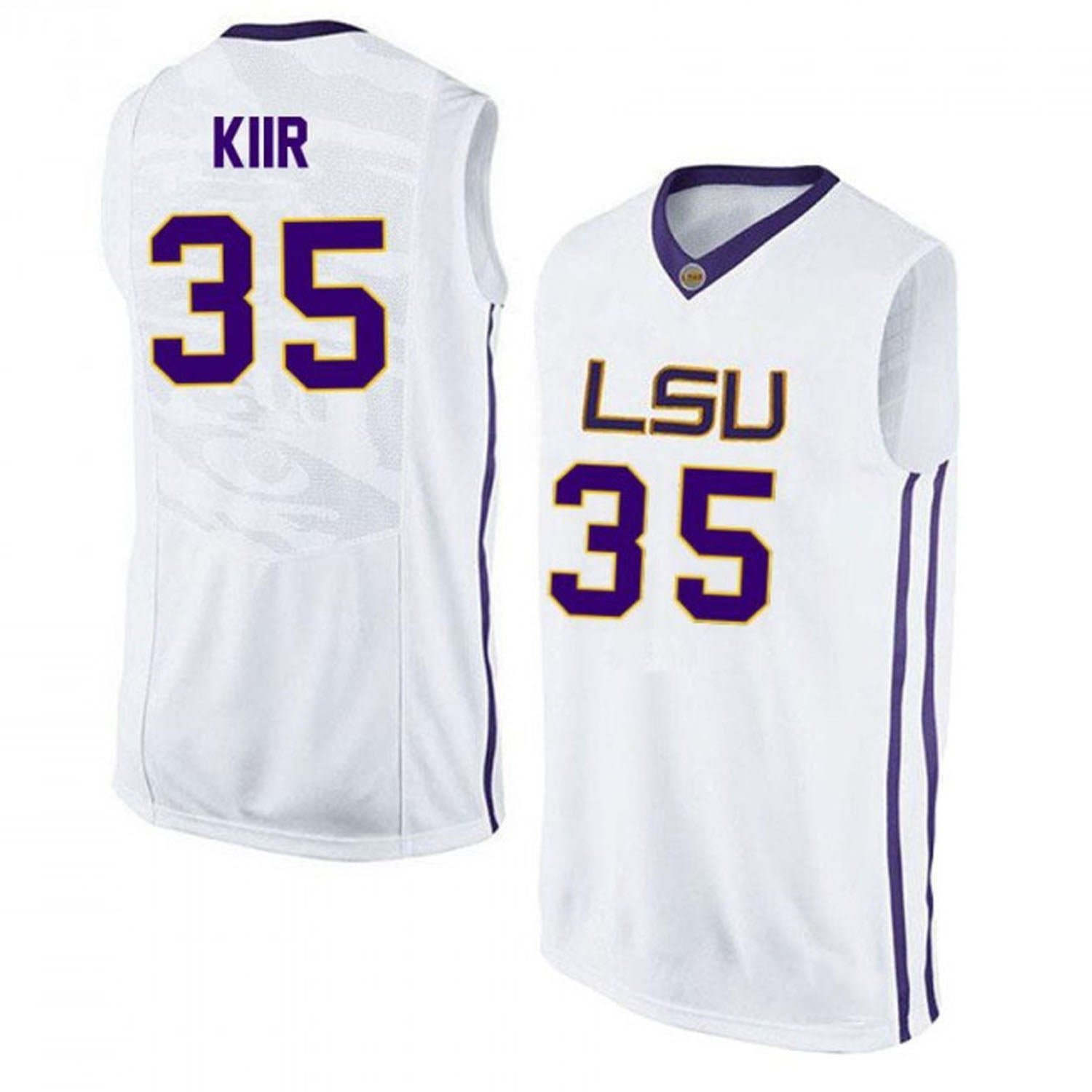 Mayan Kiir LSU Tigers 35 Jersey