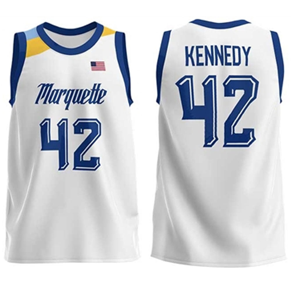 Michael Kennedy Marquette Golden Eagles 42 Jersey