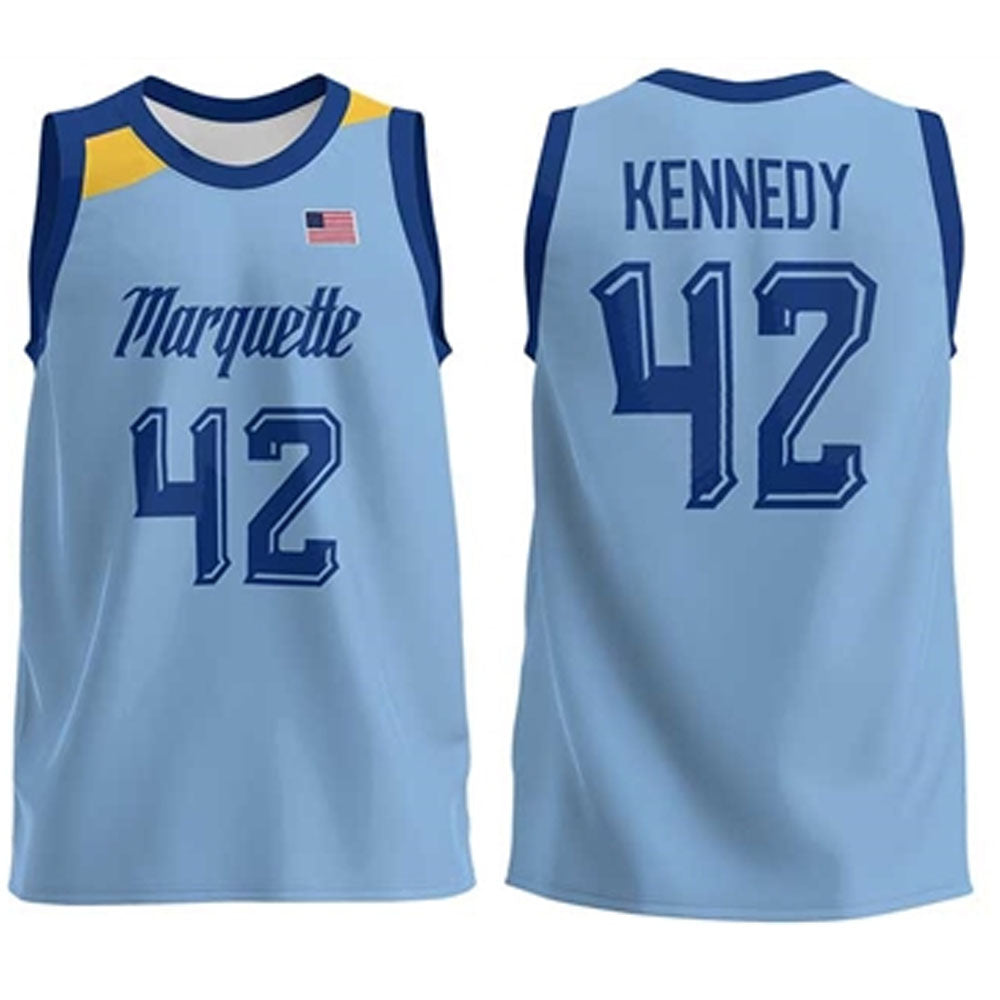 Michael Kennedy Marquette Golden Eagles 42 Jersey