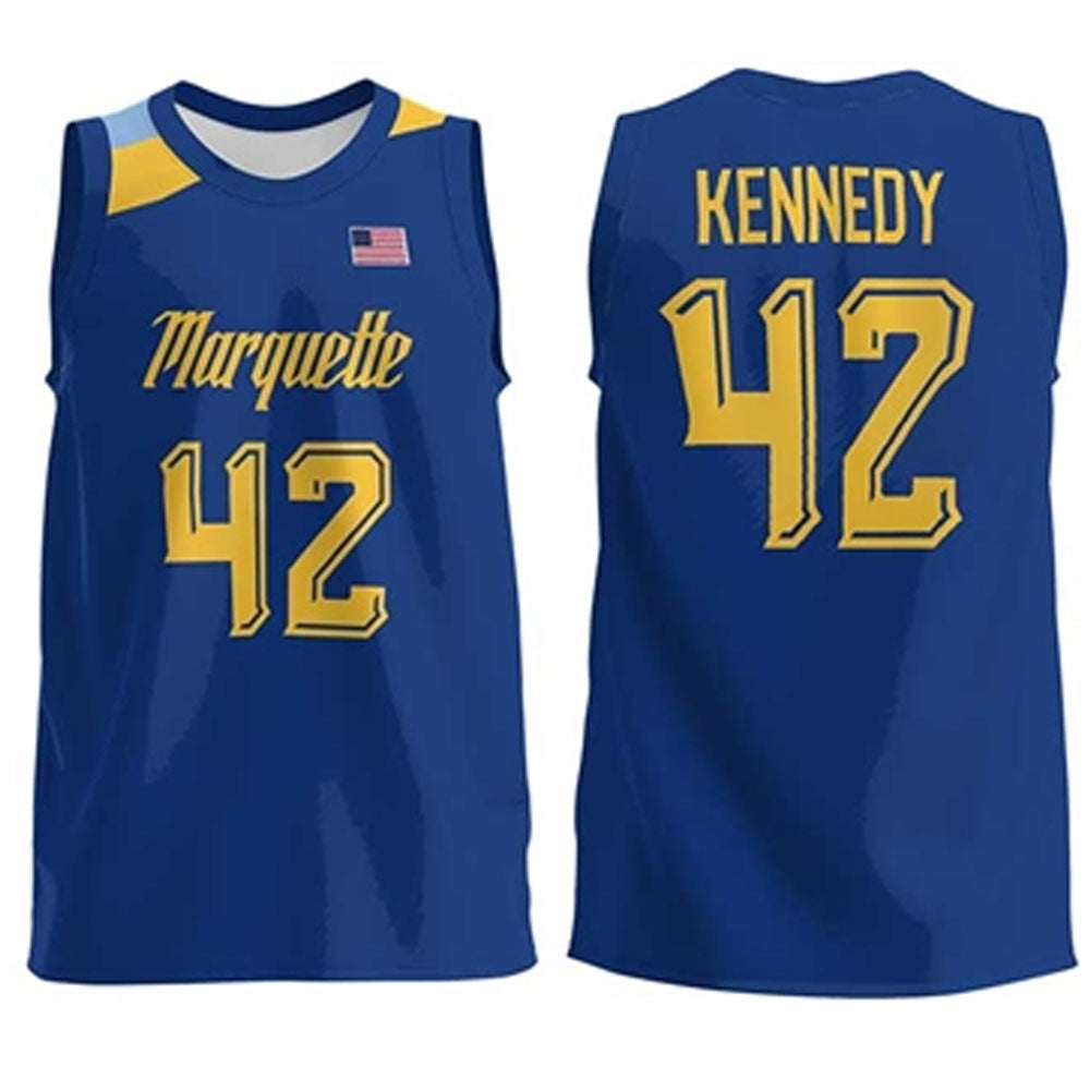 Michael Kennedy Marquette Golden Eagles 42 Jersey