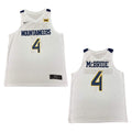 Miles McBride West Virginia Mountaineers 4 Jersey