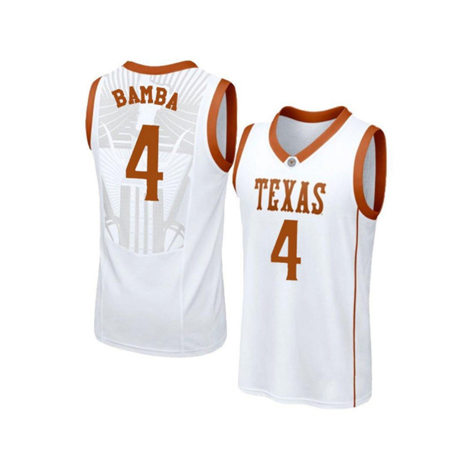Mohamed Bamba Texas Longhorns 4 Jersey