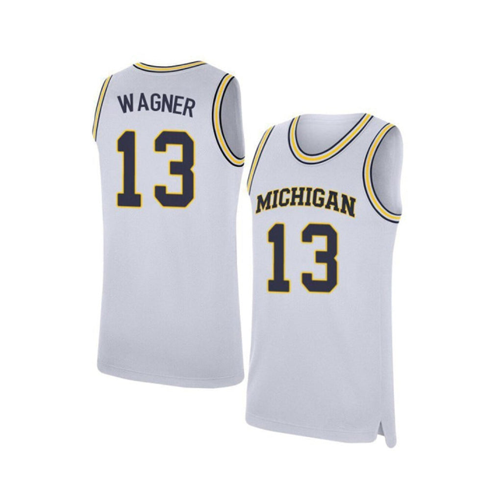 Moritz Wagner Michigan Wolverines 13 Jersey