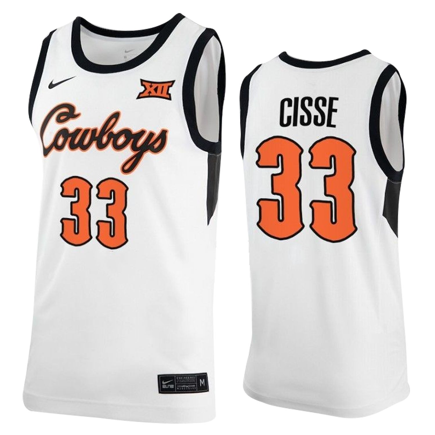 Moussa Cisse  OSU Cowboys 33 Jersey