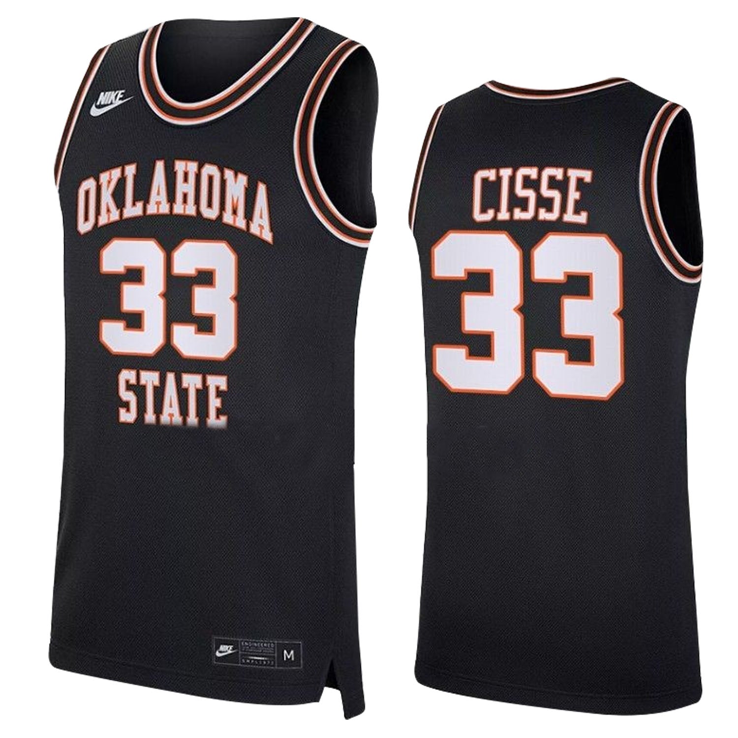 Moussa Cisse  OSU Cowboys 33 Jersey