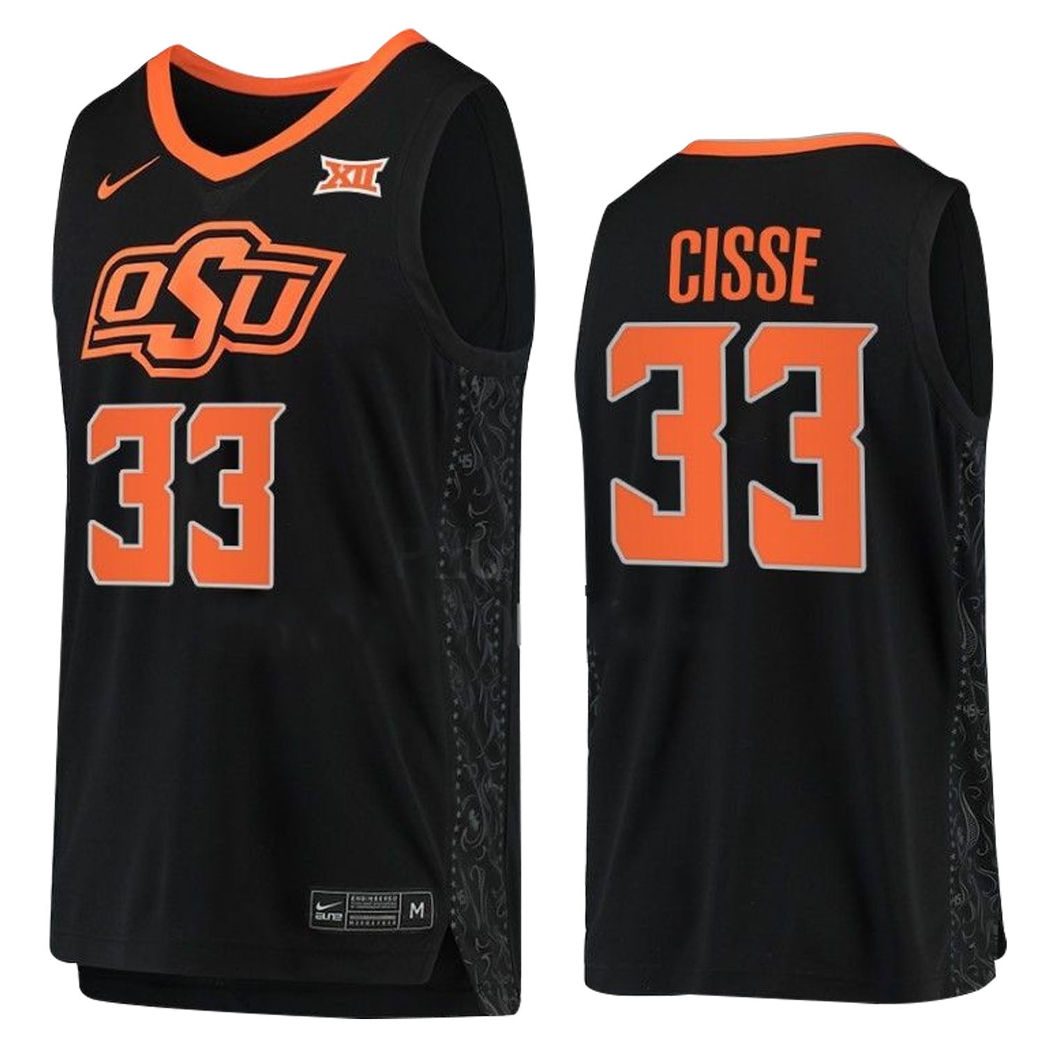 Moussa Cisse  OSU Cowboys 33 Jersey