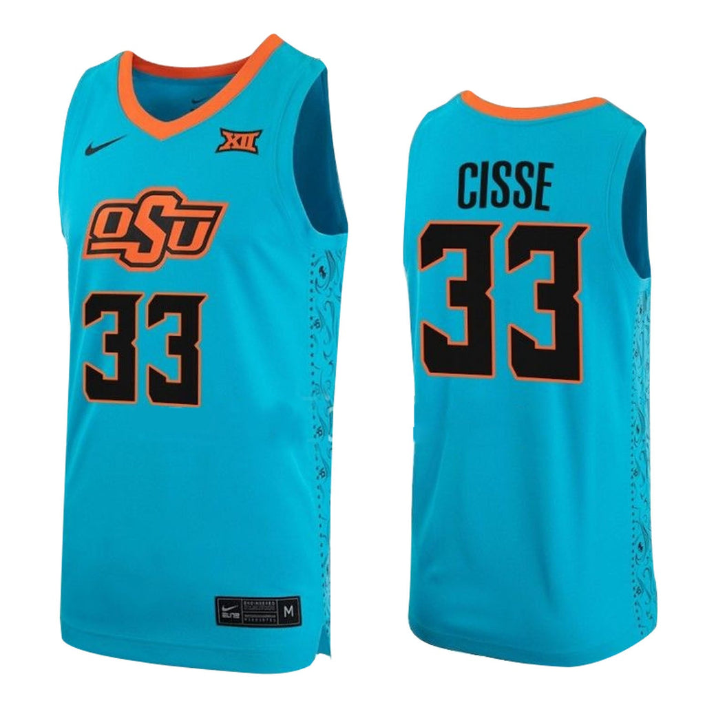 Moussa Cisse  OSU Cowboys 33 Jersey