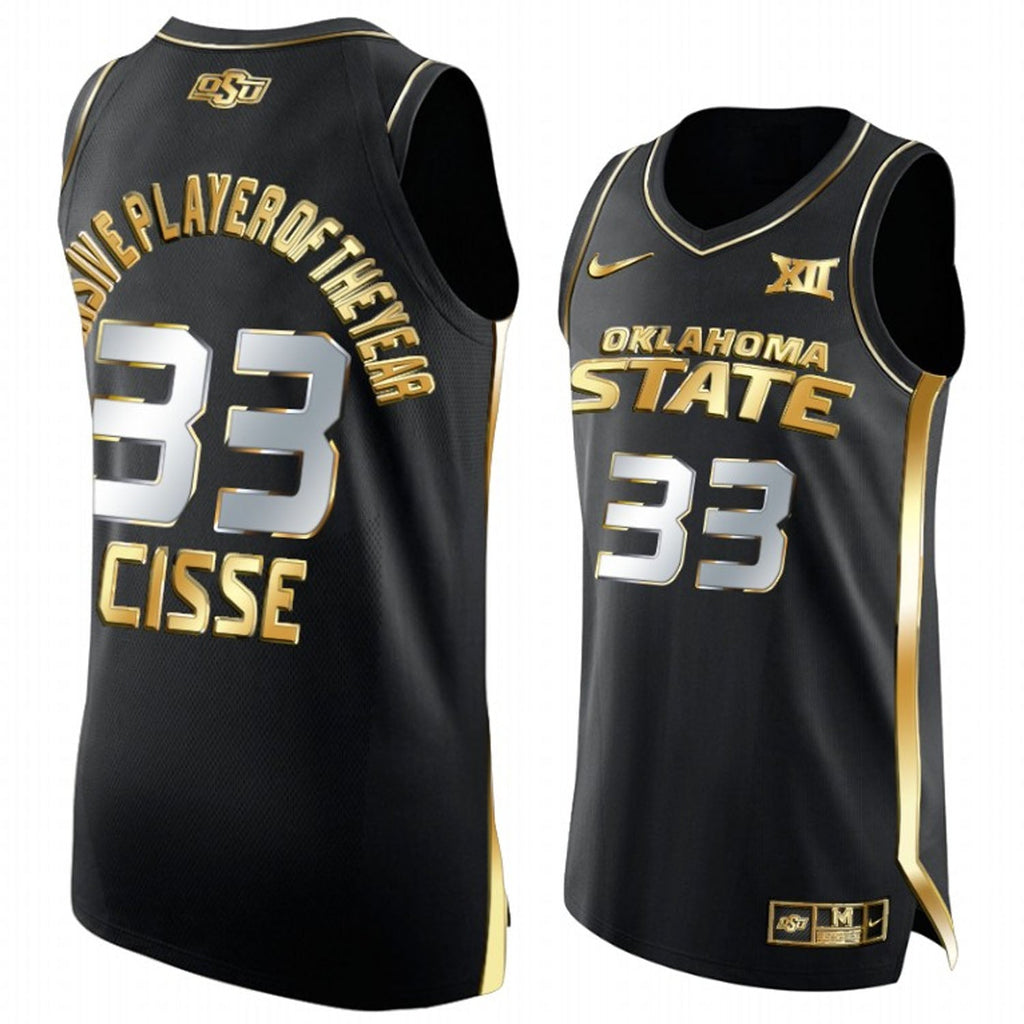 Moussa Cisse  OSU Cowboys 33 Jersey