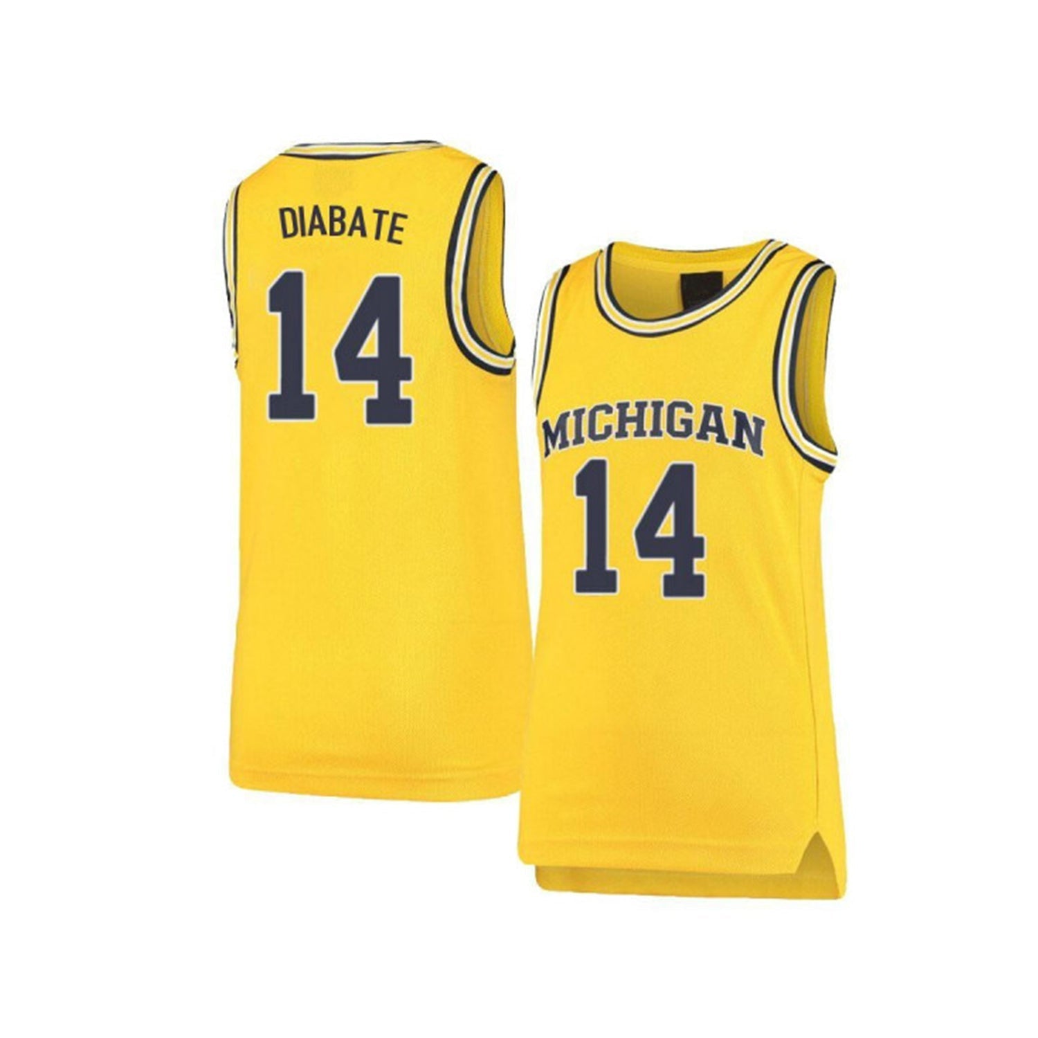 Moussa Diabate Michigan Wolverines 14 Jersey