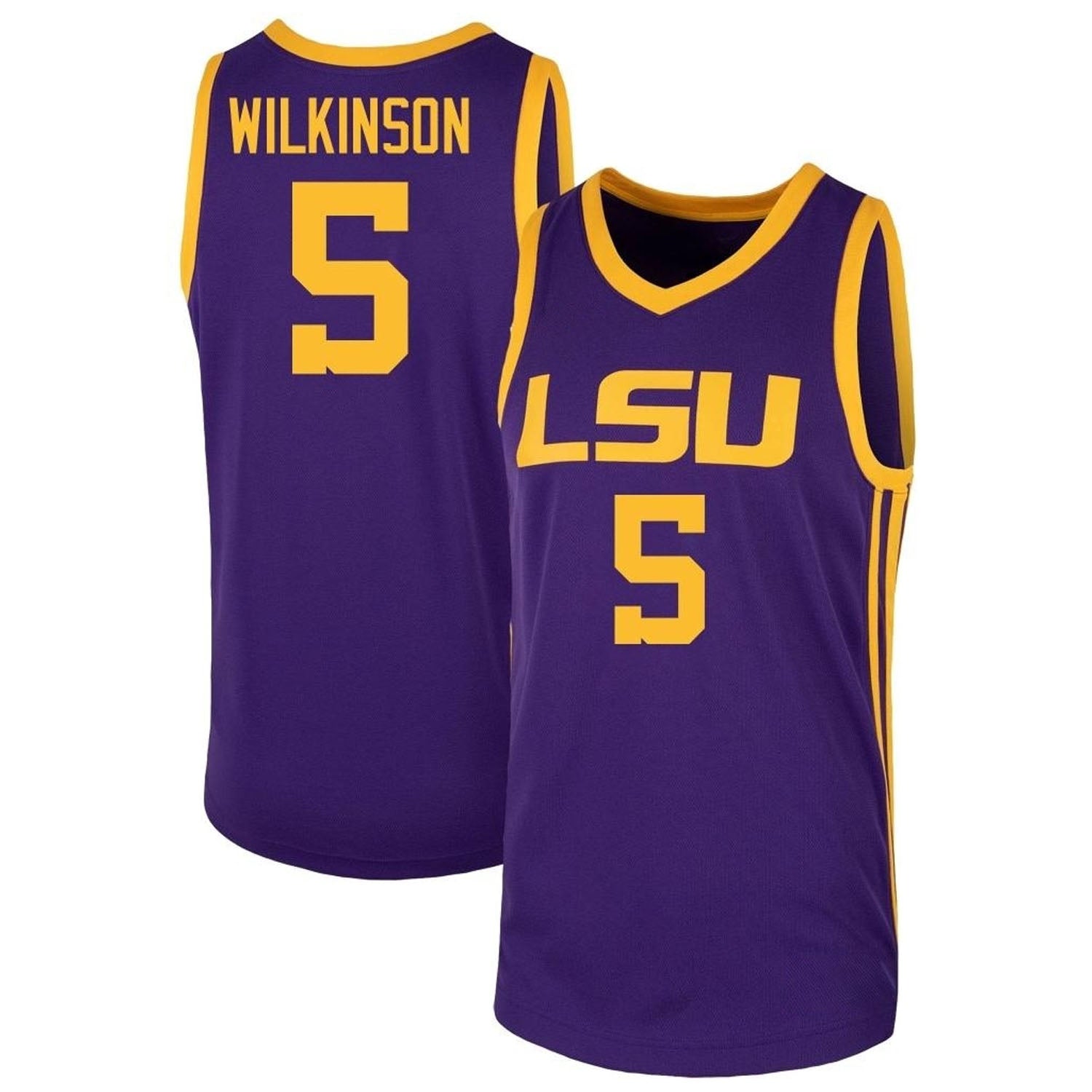 Mwani Wilkinson LSU Tigers 5 Jersey