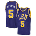 Mwani Wilkinson LSU Tigers 5 Jersey