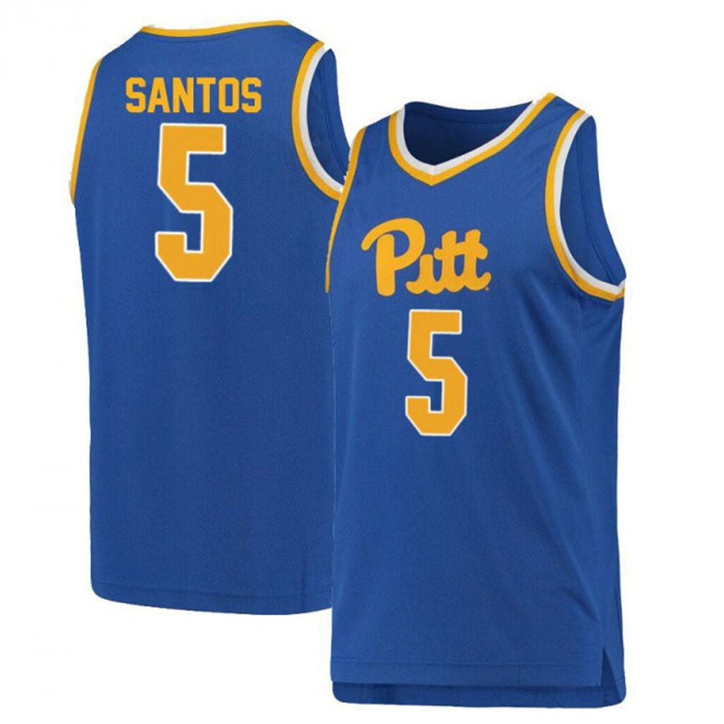 Nate Santos Pittsburgh Panthers 5 Jersey