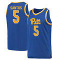 Nate Santos Pittsburgh Panthers 5 Jersey