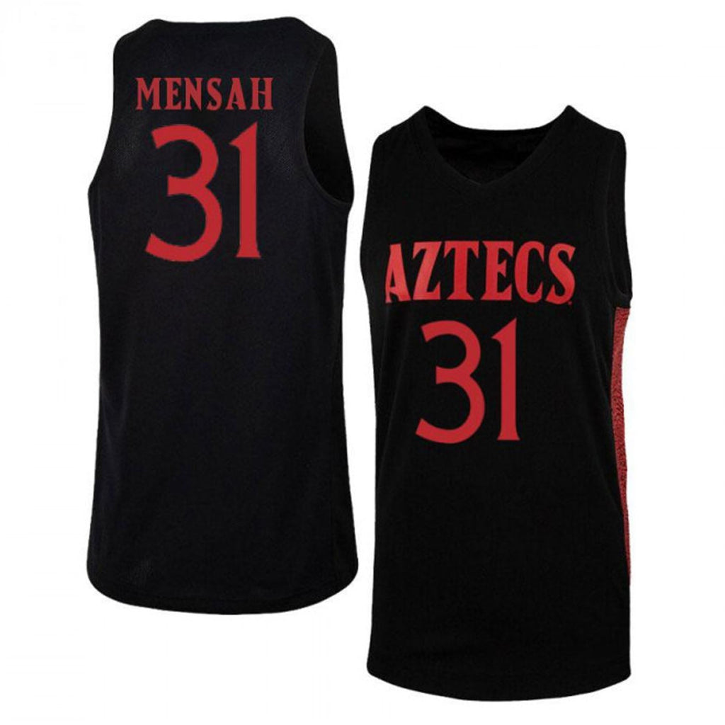 Nathan Mensah San Diego State Aztecs 31 Jersey
