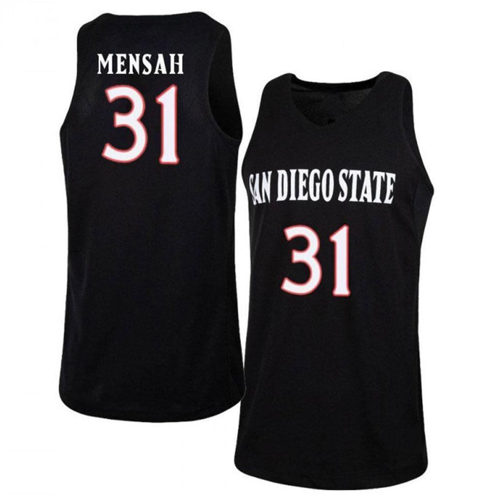Nathan Mensah San Diego State Aztecs 31 Jersey