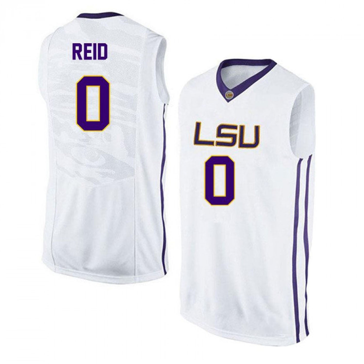 Naz Reid LSU Tigers 0 Jersey