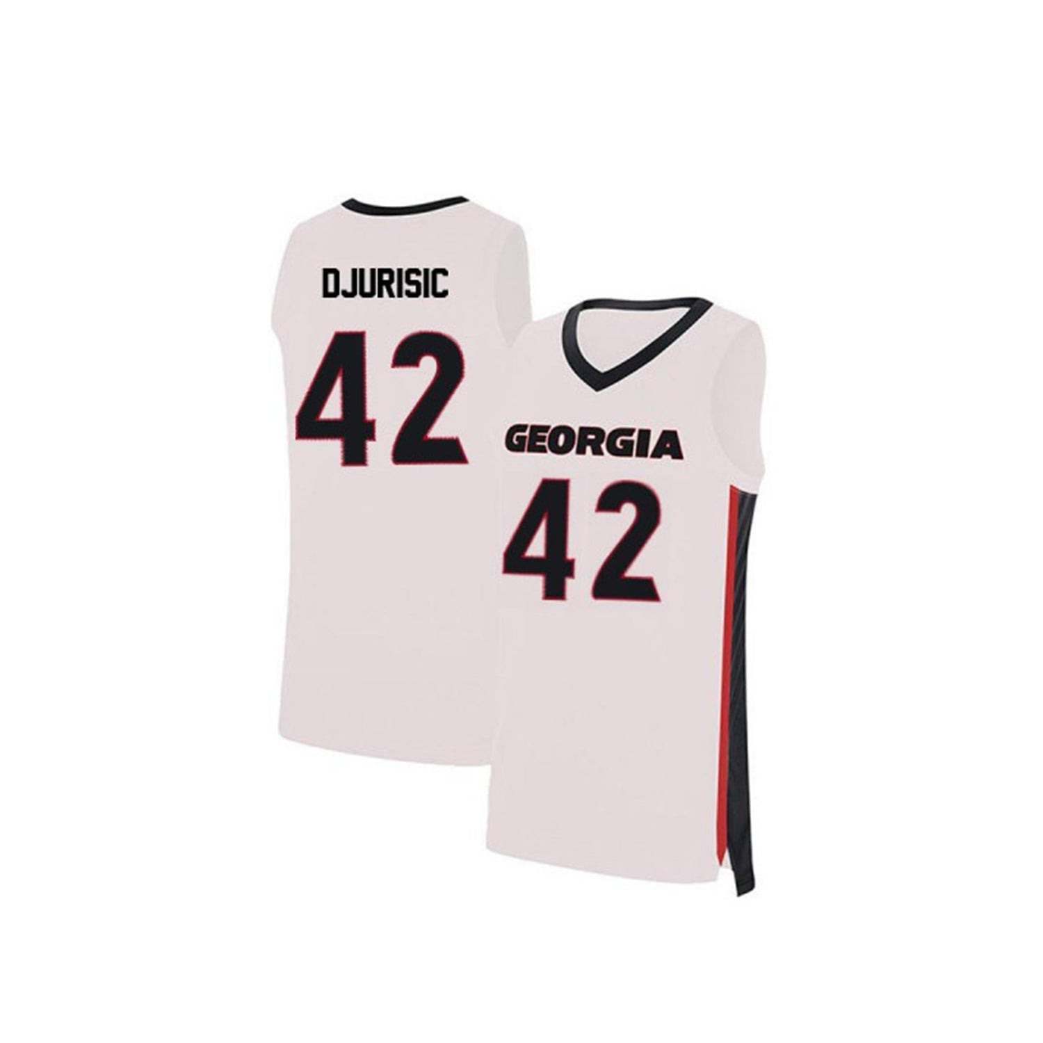 Nemanja Djurisic Georgia Bulldogs 42 Jersey